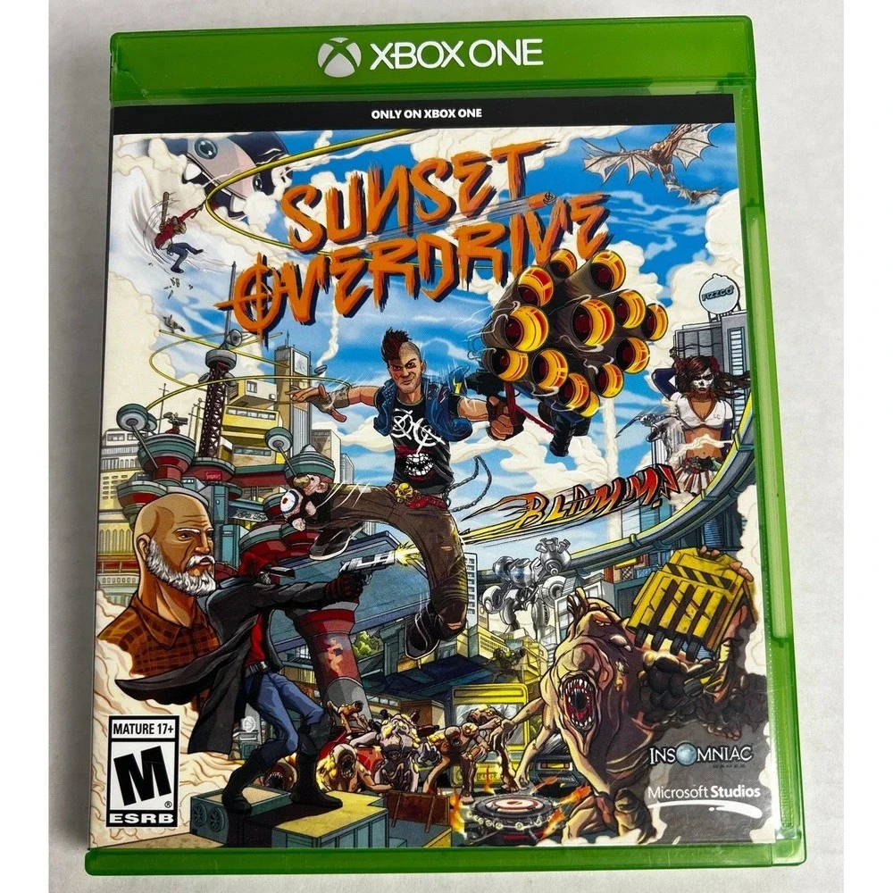 Sunset‎ Overdrive Xbox One Microsoft Studios Insomniac Games Action Shooter Disc
